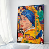 ChandeliersDecor.com-Wall Posters-Milkmaid Graffiti Wall Art: Bold and Unique Decor