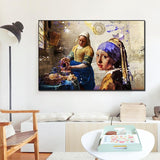 ChandeliersDecor.com-Wall Posters-Milkmaid Poster: Beautiful Artwork for Art Enthusiasts