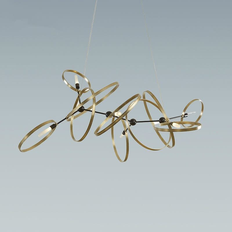 Minimalism Rings Chandelier – Exquisite Design & Style-ChandeliersDecor.com
