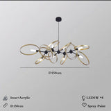 ChandeliersDecor.com-Chandeliers-Minimalism Rings Chandelier – Exquisite Design & Style