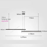 ChandeliersDecor.com-Kitchen Island-Minimalist Aluminium LED Bar Light