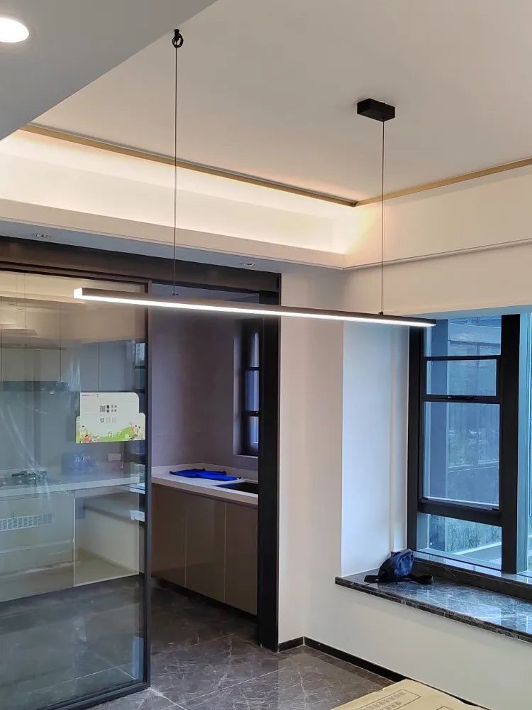 ChandeliersDecor.com-Kitchen Island-Minimalist Aluminium LED Bar Light