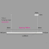 ChandeliersDecor.com-Kitchen Island-Minimalist Aluminium LED Bar Light