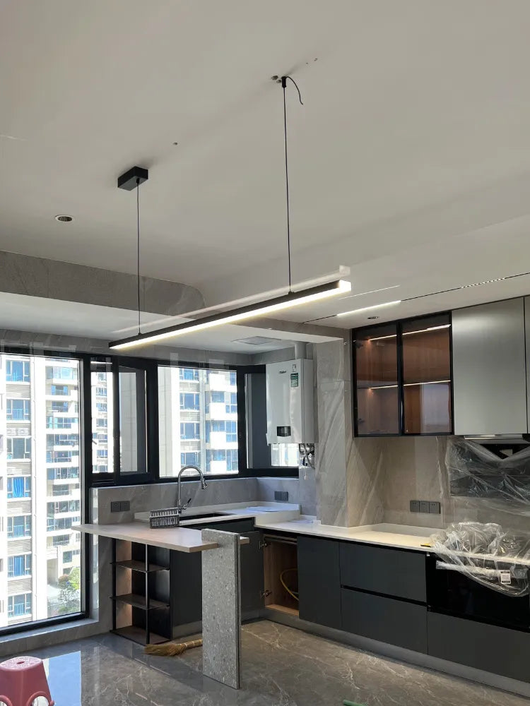 ChandeliersDecor.com-Kitchen Island-Minimalist Aluminium LED Bar Light