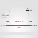 ChandeliersDecor.com-Kitchen Island-Minimalist Aluminium LED Bar Light