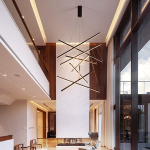 ChandeliersDecor.com-Chandeliers-Minimalist Chandelier Bars : Elegant Lighting Fixture