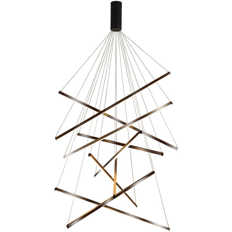 ChandeliersDecor.com-Chandeliers-Minimalist Chandelier Bars : Elegant Lighting Fixture
