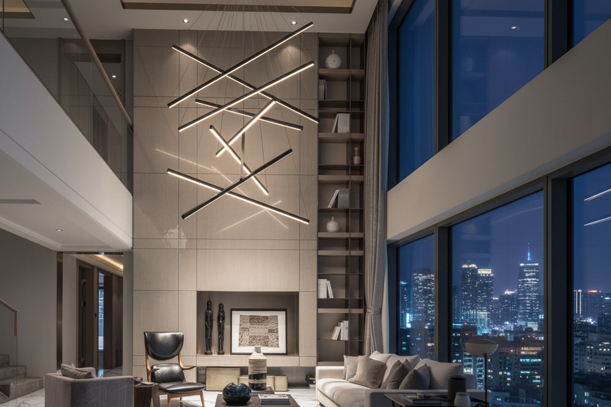Minimalist Chandelier Bars : Elegant Lighting Fixture-ChandeliersDecor.com