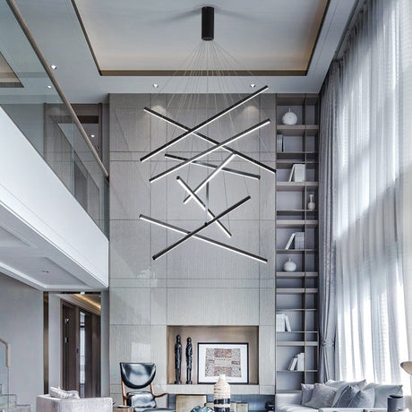 ChandeliersDecor.com-Chandeliers-Minimalist Chandelier Bars : Elegant Lighting Fixture