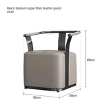 ChandeliersDecor.com-Bar Stools-Minimalist Designer Single Chair Light Luxury
