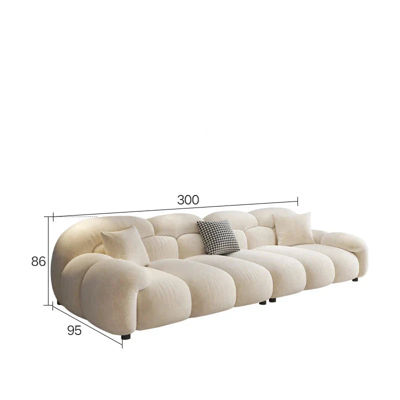 ChandeliersDecor.com-Sofa Set-Minimalist Lazy Luxury Living Room Sofa Set