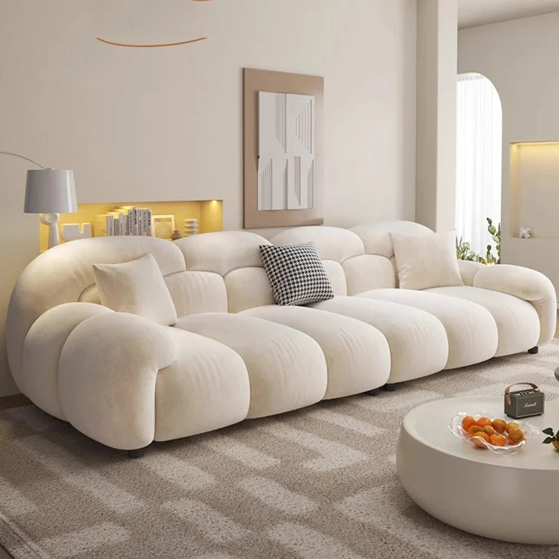 ChandeliersDecor.com-Sofa Set-Minimalist Lazy Luxury Living Room Sofa Set