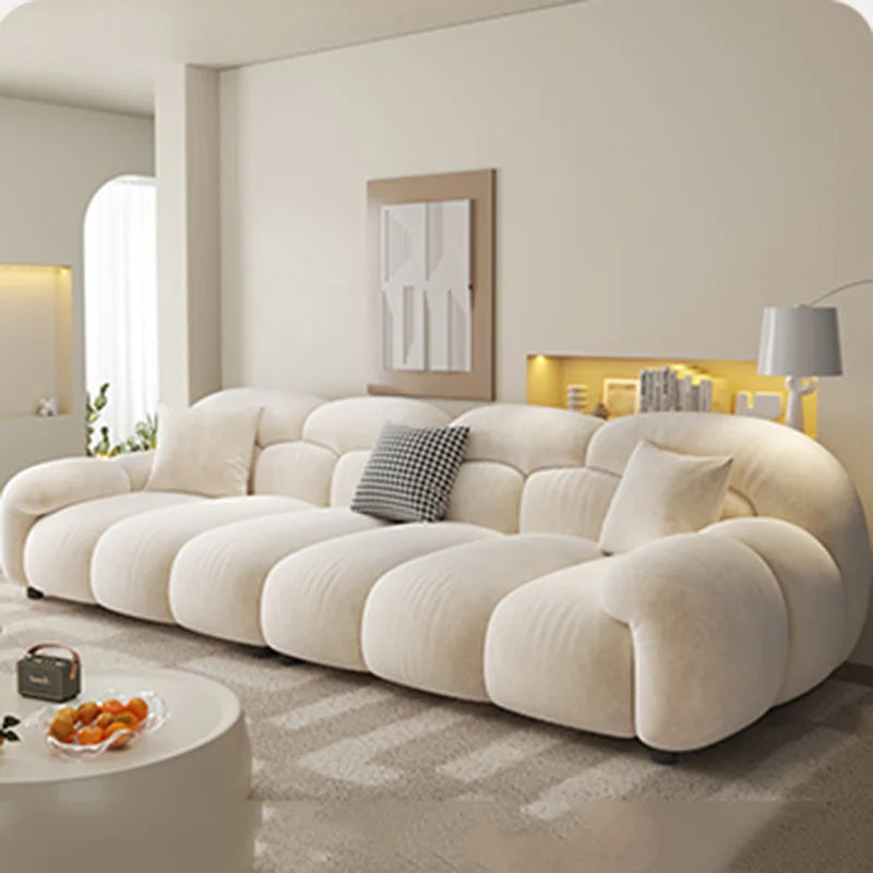 ChandeliersDecor.com-Sofa Set-Minimalist Lazy Luxury Living Room Sofa Set