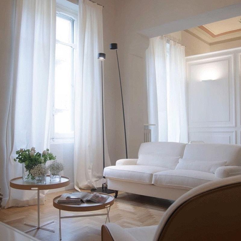 ChandeliersDecor.com-Floor Lamp-Minimalist Long Pole Floor Lamp: Sleek and Stylish Lighting