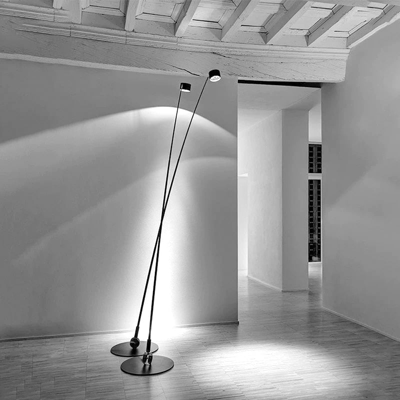 ChandeliersDecor.com-Floor Lamp-Minimalist Long Pole Floor Lamp: Sleek and Stylish Lighting