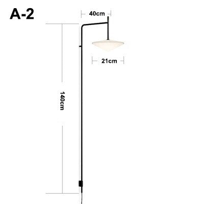 ChandeliersDecor.com-Wall Lights-Minimalist Long Pole Wall Lamp: Trendy Lighting Solution
