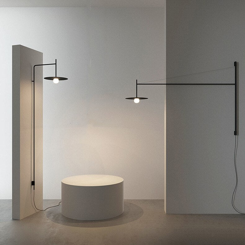 ChandeliersDecor.com-Wall Lights-Minimalist Long Pole Wall Lamp: Trendy Lighting Solution
