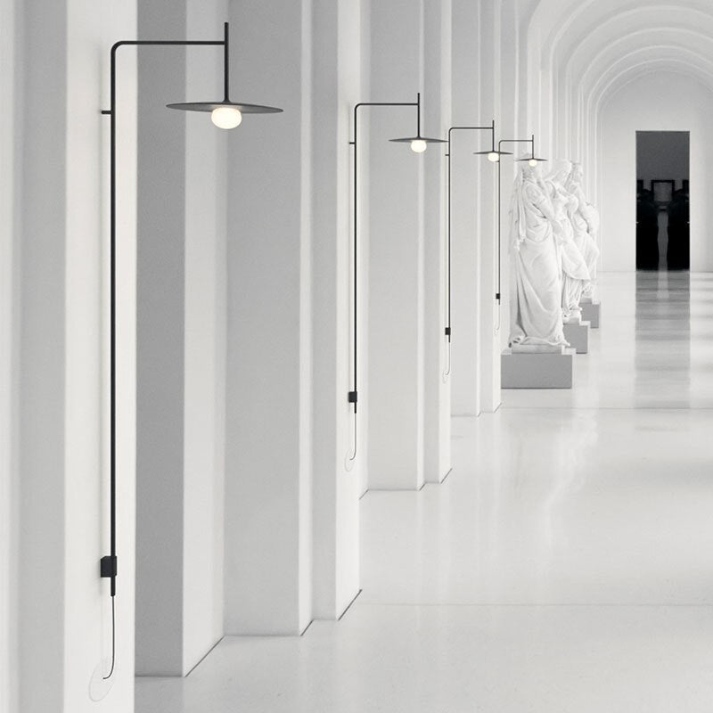 ChandeliersDecor.com-Wall Lights-Minimalist Long Pole Wall Lamp: Trendy Lighting Solution