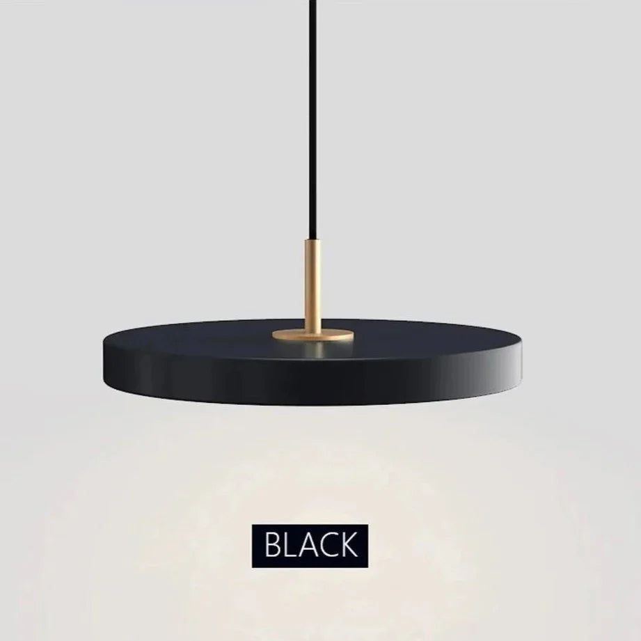 ChandeliersDecor.com-Pendant Lights-Minimalist Metal Plate Asteria Pendant Hanging Light