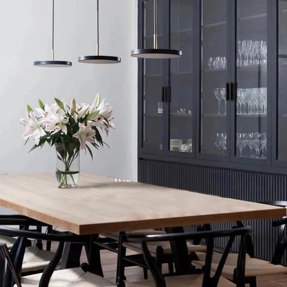 ChandeliersDecor.com-Pendant Lights-Minimalist Metal Plate Asteria Pendant Hanging Light