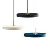 ChandeliersDecor.com-Pendant Lights-Minimalist Metal Plate Asteria Pendant Hanging Light