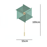ChandeliersDecor.com-Wall Clocks-Minimalist Nordic Style Green Wall Clock