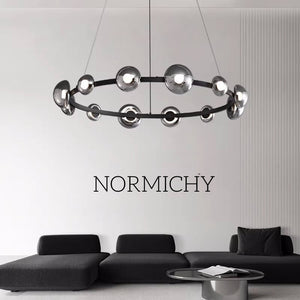 ChandeliersDecor.com-Chandeliers-Minimalist Pendant Chandelier: Modern Lighting Solution
