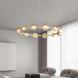 ChandeliersDecor.com-Chandeliers-Minimalist Pendant Chandelier: Modern Lighting Solution