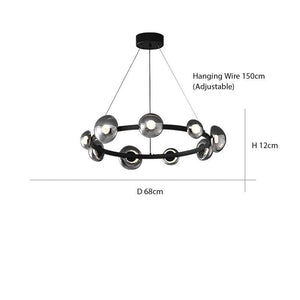 ChandeliersDecor.com-Chandeliers-Minimalist Pendant Chandelier: Modern Lighting Solution