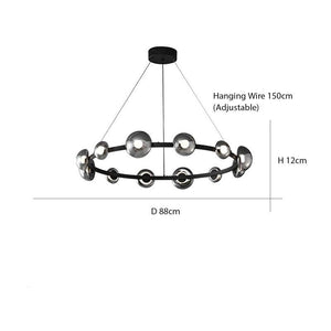 ChandeliersDecor.com-Chandeliers-Minimalist Pendant Chandelier: Modern Lighting Solution