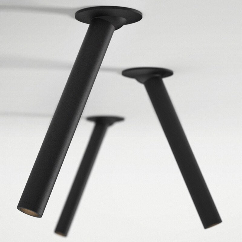 ChandeliersDecor.com-Pendant Lights-Minimalist Pipe Tube Ceiling Lighting - Illuminate Space