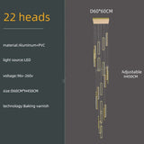 ChandeliersDecor.com-Staircase Chandelier-Minimalist Staircase Chandeliers - Elevate Your Space