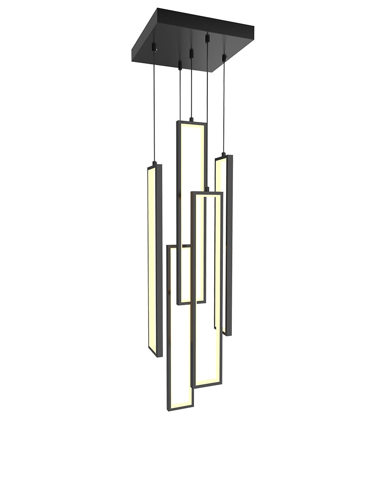 ChandeliersDecor.com-Staircase Chandelier-Minimalist Staircase Chandeliers - Elevate Your Space