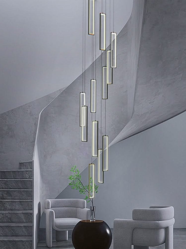 Minimalist Staircase Chandeliers - Elevate Your Space-ChandeliersDecor.com