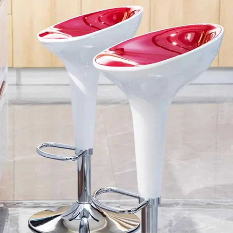 ChandeliersDecor.com-Bar Stools-Minimalist Swivel Simple Back Bar Chair