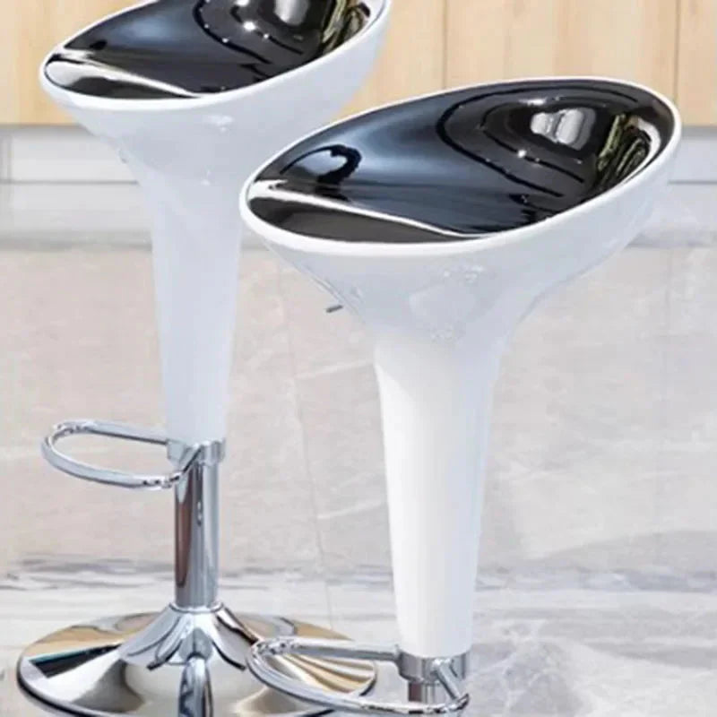 ChandeliersDecor.com-Bar Stools-Minimalist Swivel Simple Back Bar Chair
