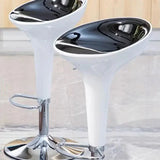 ChandeliersDecor.com-Bar Stools-Minimalist Swivel Simple Back Bar Chair