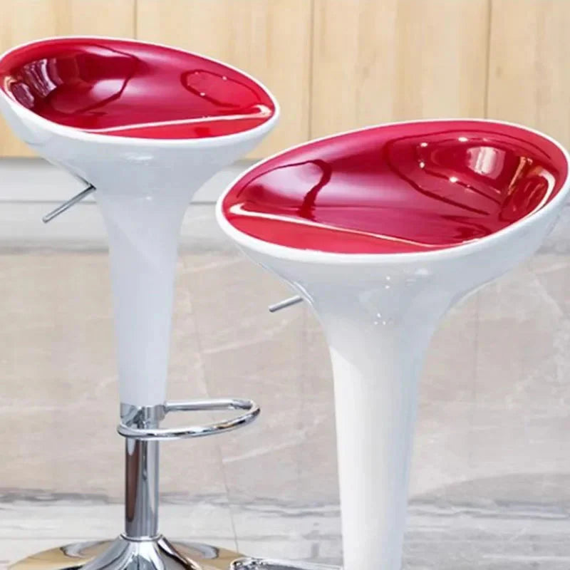 ChandeliersDecor.com-Bar Stools-Minimalist Swivel Simple Back Bar Chair