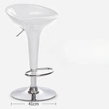ChandeliersDecor.com-Bar Stools-Minimalist Swivel Simple Back Bar Chair
