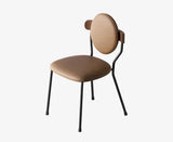 ChandeliersDecor.com-Dining Chairs-Minimalist Wrought Accent Dining Chair