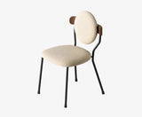 ChandeliersDecor.com-Dining Chairs-Minimalist Wrought Accent Dining Chair