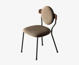 ChandeliersDecor.com-Dining Chairs-Minimalist Wrought Accent Dining Chair