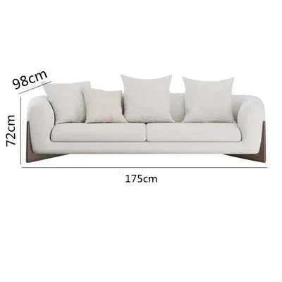 ChandeliersDecor.com-Sofa Set-Minimalist XXL Wood Arches Sofa Set