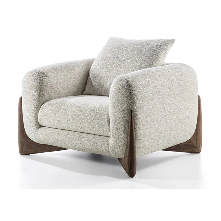 ChandeliersDecor.com-Sofa Set-Minimalist XXL Wood Arches Sofa Set