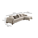ChandeliersDecor.com-Sofa Set-Minimalist XXL Wood Arches Sofa Set