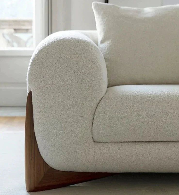 ChandeliersDecor.com-Sofa Set-Minimalist XXL Wood Arches Sofa Set