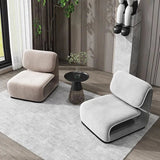 ChandeliersDecor.com-Sofa Chairs and Stools-Minimalistic Fluffy Sofa Chair – Exquisite Blend