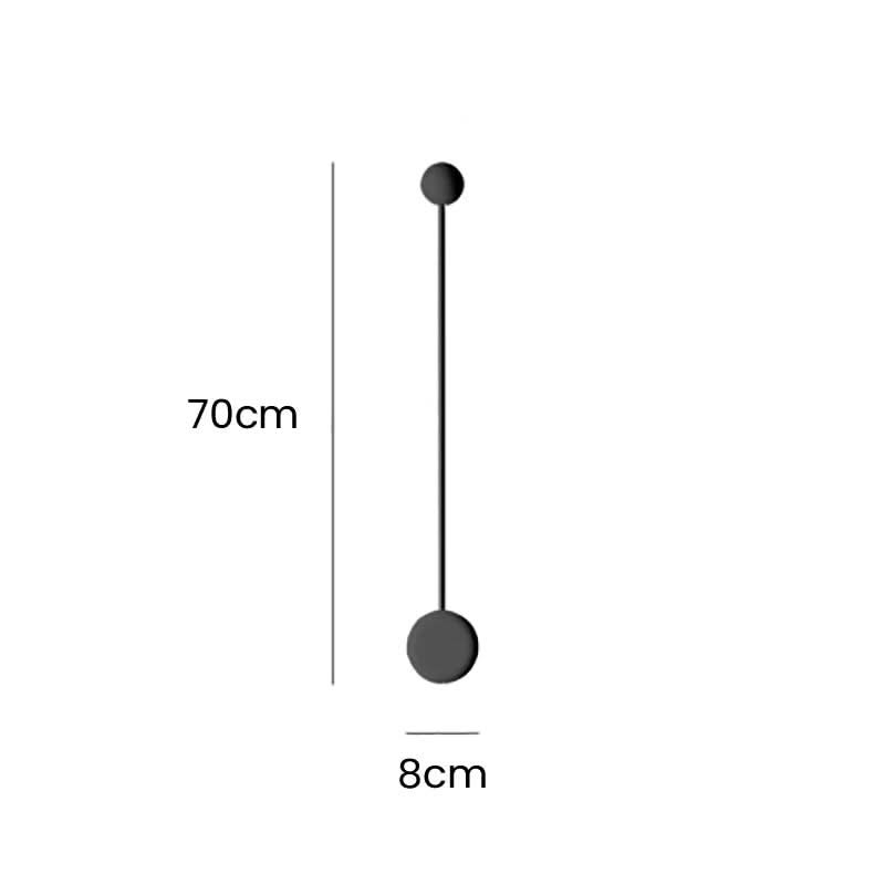 Minimalistic Pin Wall Light - Elegant Lighting Decor-ChandeliersDecor.com