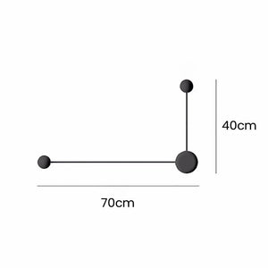 ChandeliersDecor.com-Wall Lights-Minimalistic Pin Wall Light - Elegant Lighting Decor
