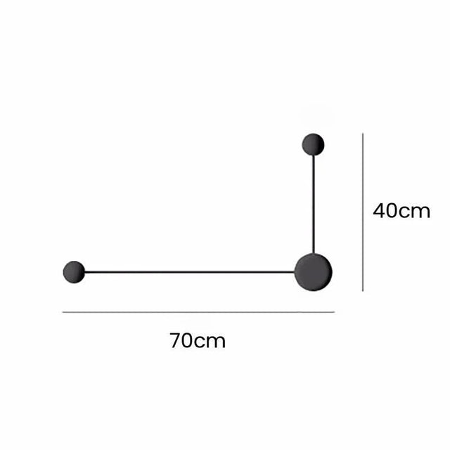 Minimalistic Pin Wall Light - Elegant Lighting Decor-ChandeliersDecor.com